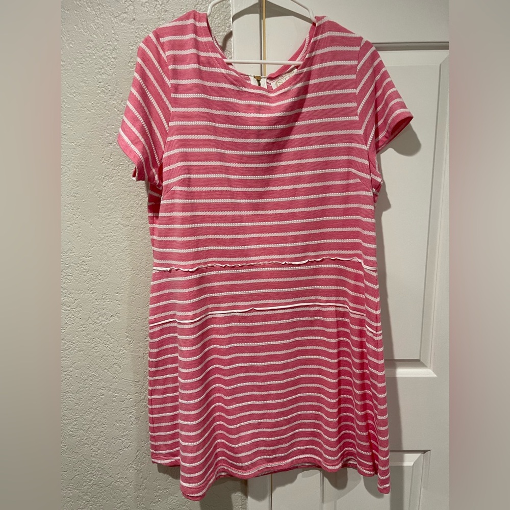 Adorable Sail to Sable Pink Dress- Size XL NEW WITHOUT TAGS